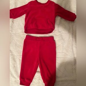 Ralph Lauren Velour Pullover Set